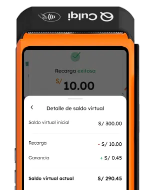 Sumamos automáticamente la ganancia a tu saldo virtual